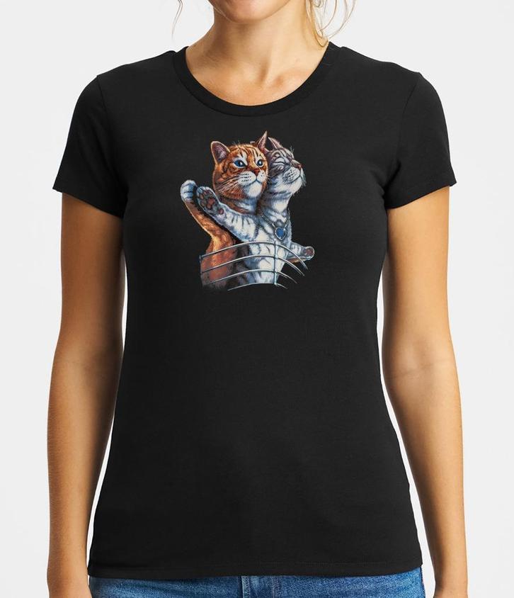 Kat Titanic T-shirt dames XS,S,M,L,XL,2XL,3XL Nieuw, Kleding | Dames, T-shirts, Nieuw, Maat 46/48 (XL) of groter, Overige kleuren