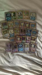 Vintage Pokemon Kaarten Collectie, Ophalen of Verzenden, Gebruikt, Meerdere kaarten, Foil
