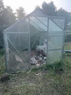 Tuinkas, Tuin en Terras, Kassen, Ophalen, Glas, Zo goed als nieuw, Aluminium