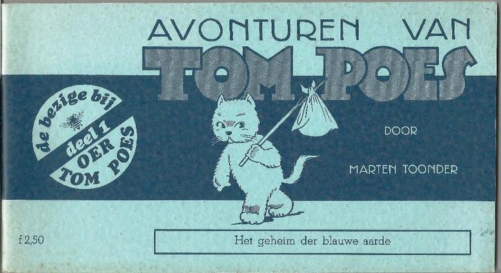 Avonturen van Tom Poes geheim der blauwe aarde M Toonder, Boeken, Stripboeken, Gelezen, Eén stripboek, Verzenden