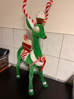 Velvet snoepthema kerstdecoratie hert, Diversen, Kerst, Ophalen of Verzenden, Zo goed als nieuw