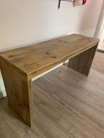 Steigerhouten Bureau / Speeltafel, Ophalen, Gebruikt, 100 tot 150 cm, Grenenhout