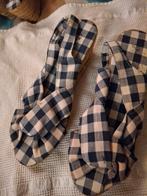 Gingham Sleehakken - Maat 38, Ophalen of Verzenden, Gedragen, Blauw, Sandalen of Muiltjes