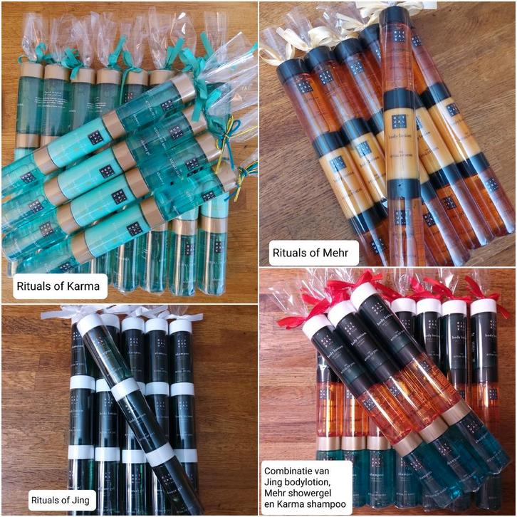 Rituals mini's Jing Karma  Mehr bedankje / Kerst, Sieraden, Tassen en Uiterlijk, Uiterlijk | Lichaamsverzorging, Nieuw, Bad & Douche
