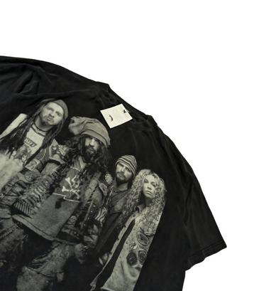 1995 very Faded White Zombie Graphic shirt - Size XL beschikbaar voor biedingen