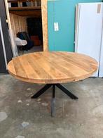 Eettafel rond 140 cm ex showmodel, Ophalen of Verzenden