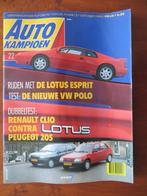 Autokampioen 22 1990 Esprit, Clio, 205, Polo, Dolomite, 500K, Nieuw, Volkswagen, Ophalen of Verzenden