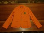 RALPH LAUREN oranje blazer met RL embleem, Maat 42/44 (L), Nieuw, Oranje, Ophalen of Verzenden