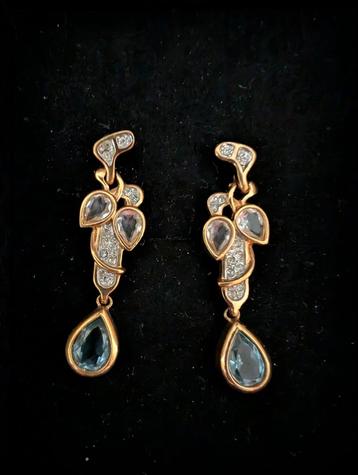 Swarovski vintage oorbellen beschikbaar voor biedingen