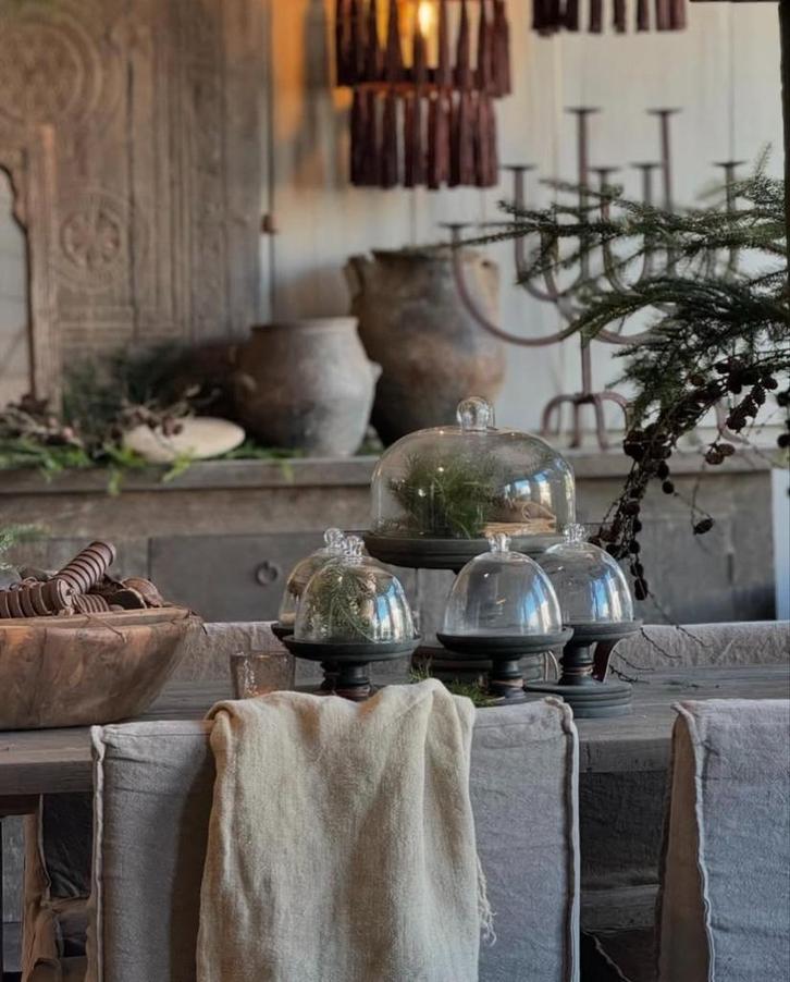 Stolp Large L Aura Peeperkorn taartplateau glas stoer sober, Huis en Inrichting, Woonaccessoires | Stolpen, Nieuw, Verzenden