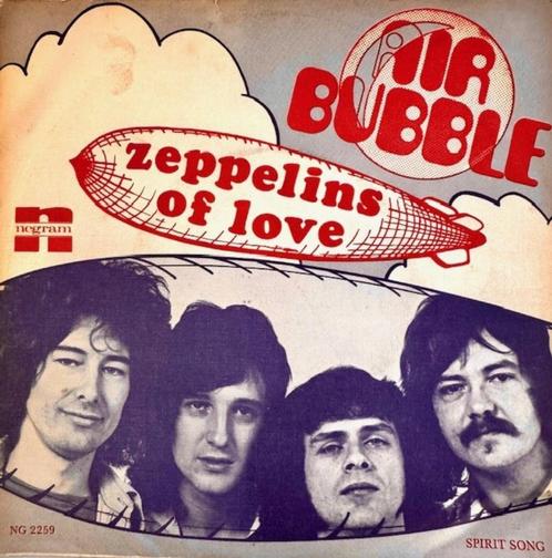 Air Bubble - Zeppelins of Love NEDERBEAT, Cd's en Dvd's, Vinyl Singles, Gebruikt, Single, Pop, 7 inch, Ophalen of Verzenden