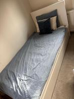 1 persoonsbed (IKEA Malm), Huis en Inrichting, Ophalen, 90 cm, Eenpersoons, Zo goed als nieuw