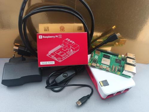 16GB Ram Geheugen Raspberry PI5 Set , Plug &Play, Computers en Software, Moederborden, Nieuw, Overige typen, DDR4, Verzenden