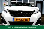 Peugeot 3008 1.6 HYbrid4 300 GT 300PK LMV-19/NAVI/LEER/360º, Auto's, Peugeot, Met garantie (alle), Wit, Bedrijf, Vierwielaandrijving