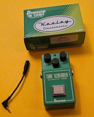 Ibanez Tubescreamer TS808 - Keeley mod! beschikbaar voor biedingen