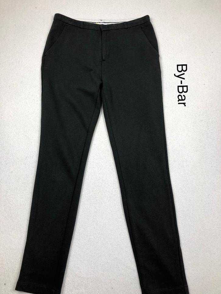 By Bar (Amsterdam) Broek  {mt: 38} 6965-18,5, Kleding | Dames, Broeken en Pantalons, Zo goed als nieuw, Maat 38/40 (M), Grijs