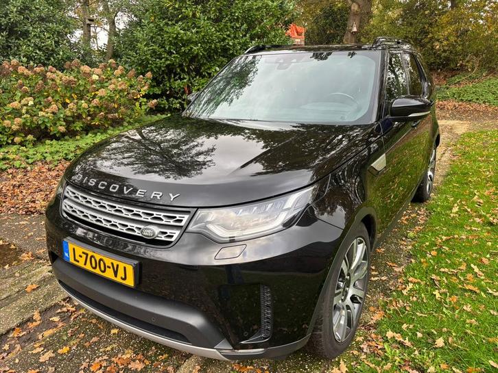 Land Rover Discovery 3.0L TD6 258pk Aut 7 pl. 2017 Zwart, Auto's, Land Rover, Particulier, 4x4, ABS, Achteruitrijcamera, Airbags