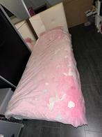 2x Kinder Boxspring Wit -, Ophalen, 90 cm, Eenpersoons, Wit