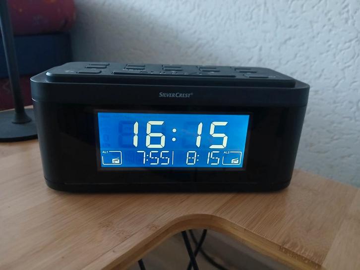 ( wekker ) radio Silvercrest, Witgoed en Apparatuur, Wekkers, Ophalen