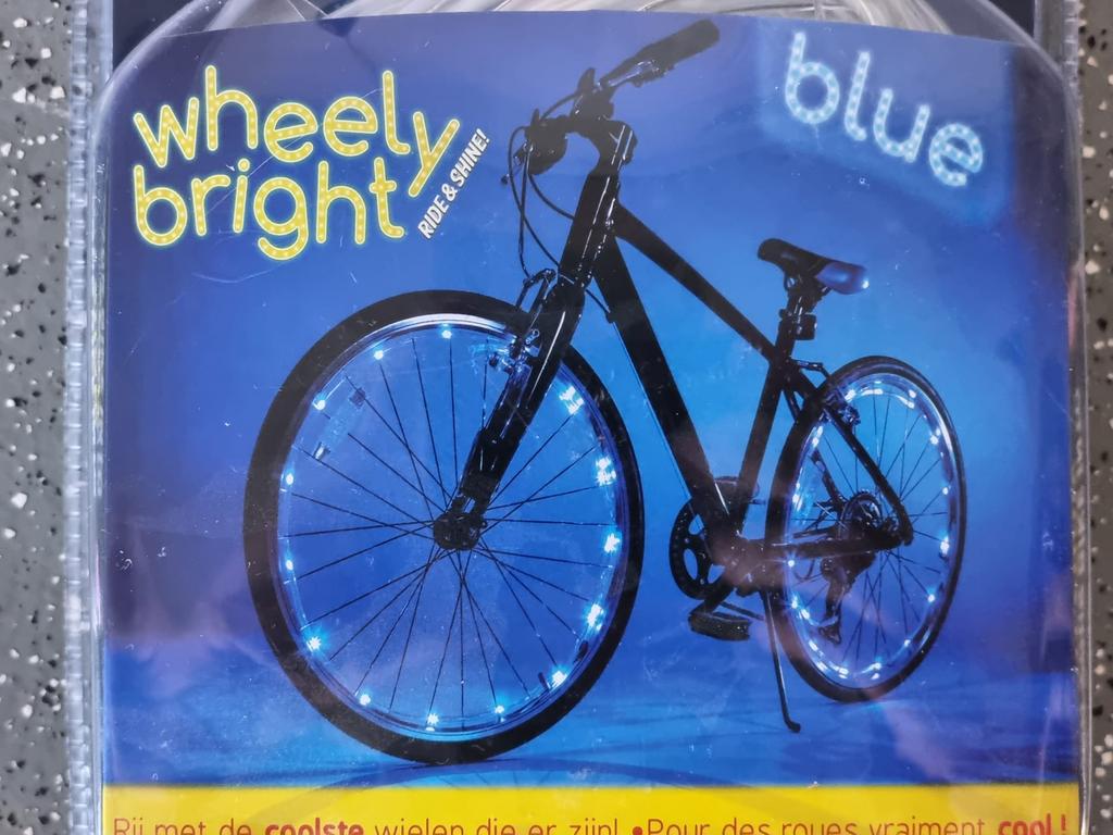 Fiets wielverlichting, Ophalen of Verzenden, Nieuw, Batterij, Verlichtingsset