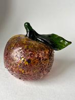 🔷Glazen fruit: appel, Antiek en Kunst, Ophalen of Verzenden