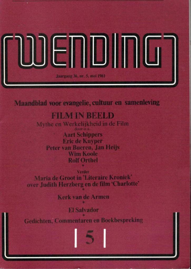 Wending - mei 1981., Boeken, Tijdschriften en Kranten, Zo goed als nieuw, Ophalen of Verzenden