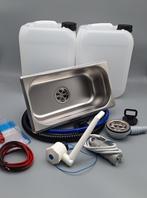 Camper keukenblokje keukenblok keuken WASBAK SET JERRYCANS, Verzenden, Nieuw, Kayersdijk 171 7332AS Apeldoorn, Samenstelling