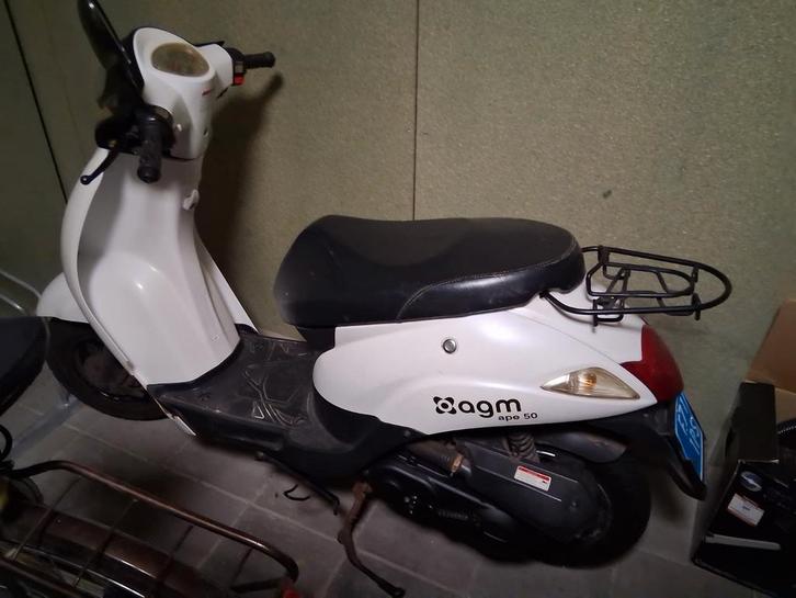 AGM Ape 50 Scooter met Sportieve Onderdelen, Fietsen en Brommers, Scooters | Piaggio, Gebruikt, Overige modellen, Maximaal 45 km/u