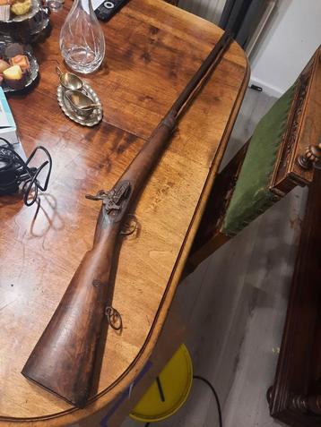 Antiek Percussie Geweer beschikbaar voor biedingen