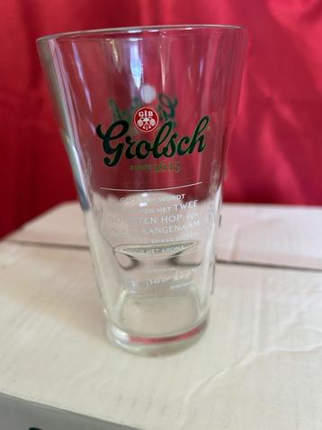 Grolsch bierglazen beschikbaar voor biedingen