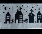 Herbruikbare raamsticker Sinterklaas zwart of wit, Ophalen of Verzenden, Nieuw
