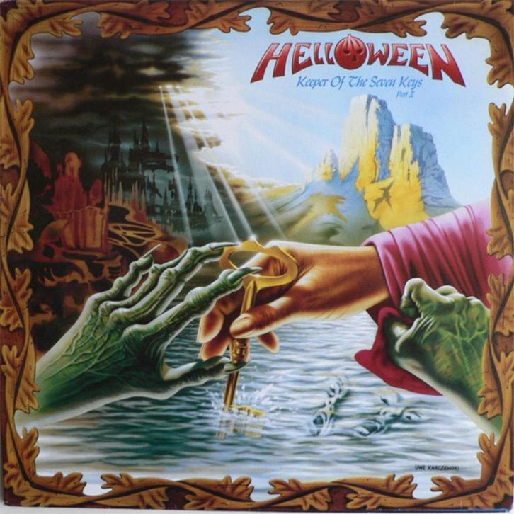 Helloween - Keeper Of The Seven Keys (Part II), Cd's en Dvd's, Vinyl | Hardrock en Metal, Zo goed als nieuw, Ophalen of Verzenden