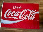 Coca Cola Vlag - Vintage Decoratie, Verzamelen, Ophalen of Verzenden, Gebruikt, Merk