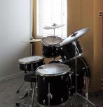Remo drumstel met nieuwe set vellen en 4 transportkoffers, Ophalen, Gebruikt, Overige merken