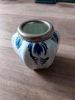 Delfts blauw lepelvaasje gesigneerd, Ophalen of Verzenden