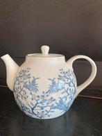 Schattig gedocoreerde theepot, als nieuw!, Antiek en Kunst, Ophalen of Verzenden