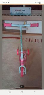 Roze kinderstep minnie mouse met 3 wielen, Fietsen en Brommers, Steps, Ophalen, Zo goed als nieuw