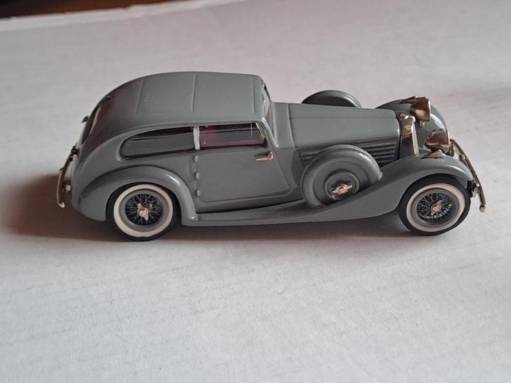 Jaguar SS Airline Grey by Milestone - Modelauto, Hobby en Vrije tijd, Modelauto's | 1:43, Gebruikt, Auto, Overige merken, Ophalen of Verzenden