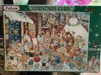Leuke kerstpuzzel, 1000 stukjes, Hobby en Vrije tijd, Denksport en Puzzels, Ophalen, 500 t/m 1500 stukjes, Zo goed als nieuw