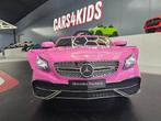 Kinderauto Mercedes Maybach - soft start - leren zit - RC, Ophalen of Verzenden, Nieuw, Afstandsbediening