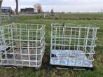 IBC kratten met stalen bodem, Tuin en Terras, Haardhout, Minder dan 3 m³, Ophalen