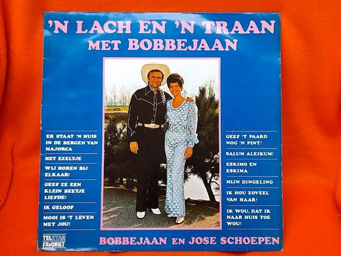 Bobbejaan en José Schoepen - 'n Lach en 'n traan (1973), Cd's en Dvd's, Vinyl | Nederlandstalig, Gebruikt, Levenslied of Smartlap