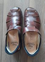 Leren herensandalen nieuwprijs €200.=, Bruin, Finn Comfort, Zo goed als nieuw, Ophalen