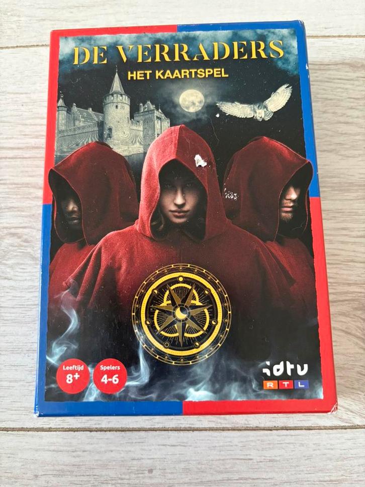 Kaartspel de verraders, Hobby en Vrije tijd, Gezelschapsspellen | Kaartspellen, Zo goed als nieuw, Ophalen of Verzenden