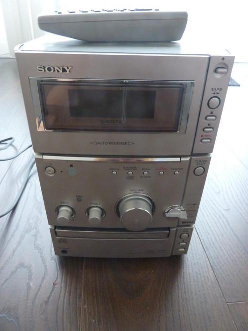 sony hi-fi micro HCD-CPX1 CD, cassette werkt niet, geen boxe, Audio, Tv en Foto, Stereo-sets, Gebruikt, Cd-speler, Tuner of Radio