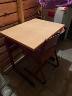 Schooltafel/ bureautje met stoel, Ophalen, Gebruikt, Tafel(s) en Stoel(en)