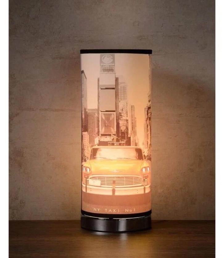 Tafellamp New York Taxi, Huis en Inrichting, Lampen | Tafellampen, Nieuw, Minder dan 50 cm, Kunststof, Ophalen of Verzenden