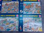 Jan van Haasteren Puzzels - 4 stuks, Hobby en Vrije tijd, Ophalen of Verzenden, 500 t/m 1500 stukjes, Zo goed als nieuw, Legpuzzel