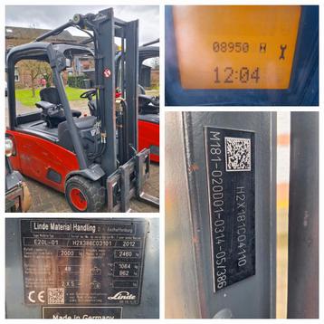 Linde Heftruck E20 met 2021 accu! met freelift, sideshift ma beschikbaar voor biedingen