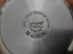 Vivo Villeroy&Boch RVS Koekenpan met Glasdeksel, Gebruikt, Ophalen of Verzenden, Rvs, Keramische plaat
